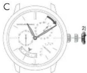 Girard-Perregaux Laureato 80189D52A632CB6A - Heure et minute - 3