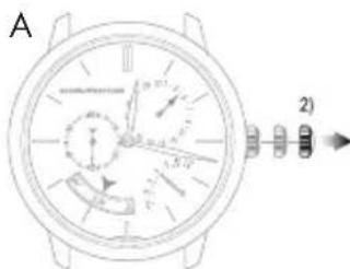 Girard-Perregaux Laureato 80189D11A43311A - Heure et minute - 1