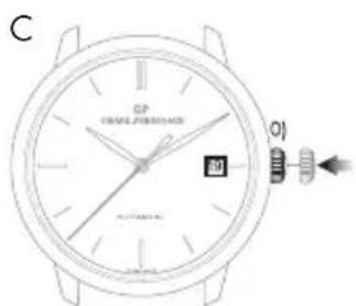 Girard-Perregaux Laureato 80189D11A43311A - Date à guichet - 3