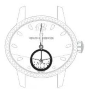 Girard-Perregaux Laureato 80189D11A43311A - Ablesen - 3