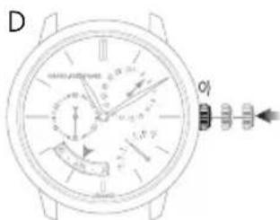 Girard-Perregaux Laureato 80189D11A43311A - Ore e minuti - 4