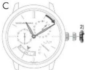 Girard-Perregaux Laureato 80189D11A43311A - Heure et minute - 3