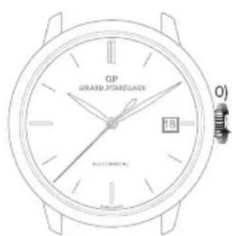 Girard-Perregaux Laureato 80189D11A23111A - Hactpoika - 1