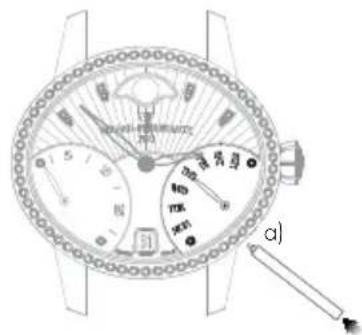 Girard-Perregaux Laureato 80189D11A1823FKTA - Giorno della settimana - 1