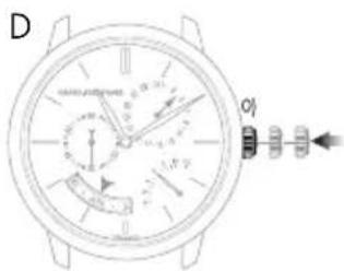 Girard-Perregaux Laureato 80189D11A1823FKTA - Hour and minute - 4