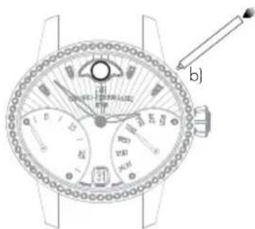 Girard-Perregaux Laureato 80189D11A1823FKTA - Fasi di luna - 1