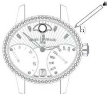 Girard-Perregaux Laureato 80189D11A13111A - Mondphasen - 1