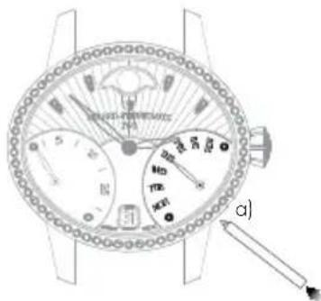 Girard-Perregaux Laureato 80189D11A13111A - Wochentag - 1