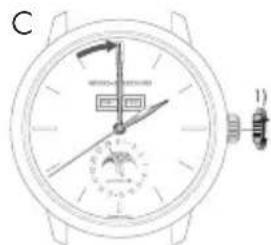Girard-Perregaux Laureato 8018911131CB7A - Stunden und Minuten - 3