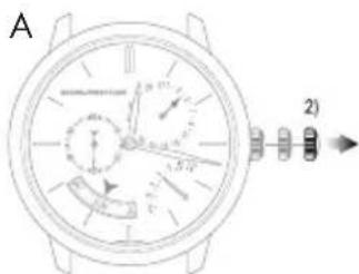 Girard-Perregaux Laureato 8018911131CB7A - Ore e minuti - 1