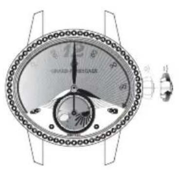 Girard-Perregaux Laureato 8018911131CB7A - Ablesen - 1