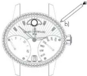 Girard-Perregaux Laureato 8018911131CB7A - Mondphasen - 1