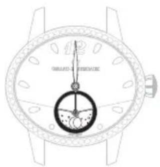Girard-Perregaux 1966 4955711132BB6C - 都市名リング - 1
