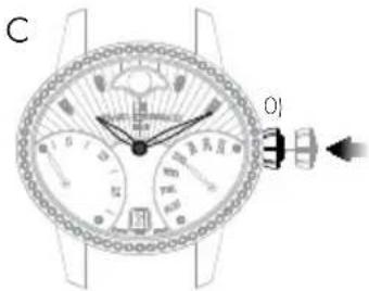 Girard-Perregaux 1966 4955711132BB6C - Datum - 2