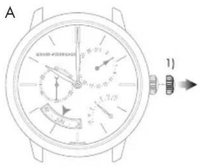 Girard-Perregaux 1966 4955711132BB6C - Date et mois - 1