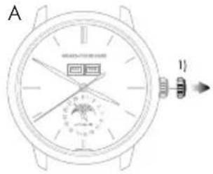 Girard-Perregaux 1966 4955711132BB6C - Часы и минуты - 1