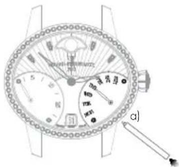 Girard-Perregaux 1966 4955711132BB6C - Giorno della settimana - 1