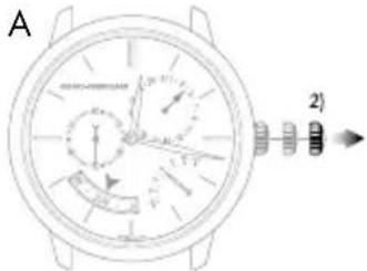 Girard-Perregaux 1966 4955111132BB60 - Ore e minuti - 1