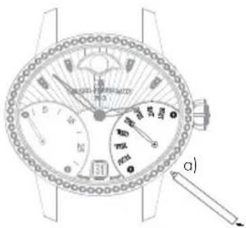 Girard-Perregaux 1966 4955111132BB60 - Giorno della settimana - 1