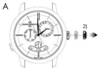 Girard-Perregaux 1966 4954511131BB60 - Hour and minute - 1