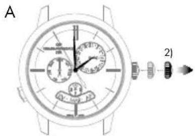 Girard-Perregaux 1966 4954511131BB60 - Ore e minuti - 1