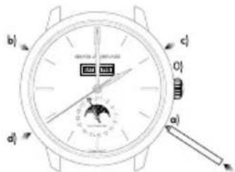 Girard-Perregaux 1966 4954511131BB60 - Φa3aJyHbI - 1