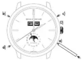 Girard-Perregaux 1966 4954511131BB60 - Fasi di luna - 1