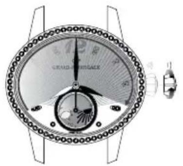 Girard-Perregaux 1966 4954511131BB60 - CHTbIBaHHe NOKa3AHN - 1