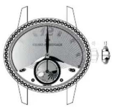 Girard-Perregaux 1966 4954511131BB60 - Lettura - 1