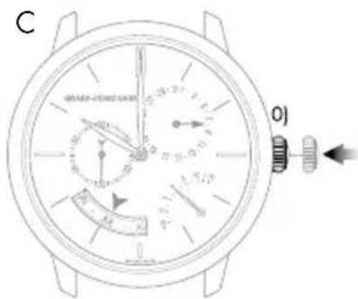 Girard-Perregaux 1966 4954511131BB60 - Date et mois - 3