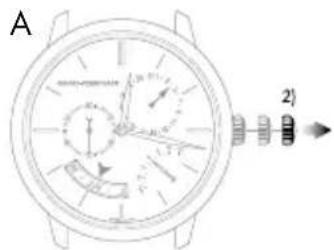 Girard-Perregaux 1966 4954511131BB60 - Hour and minute - 1