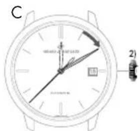 Girard-Perregaux 1966 4954511131BB60 - Einstellung - 1