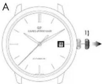 Girard-Perregaux 1966 4954352B31BK6A - Datario a finestrella - 1