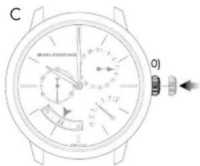 Girard-Perregaux 1966 4953552151BK6A - Date and month - 3