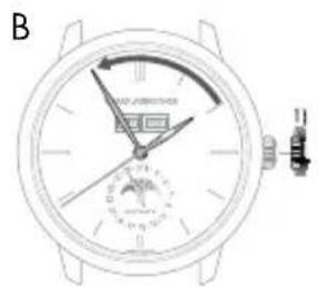 Girard-Perregaux 1966 49528D52A131CB6A - Heure et minute - 2