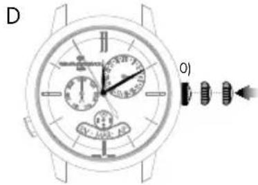 Girard-Perregaux 1966 49528D52A131CB6A - Hour and minute - 4