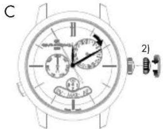 Girard-Perregaux 1966 49528D52A131CB6A - Hour and minute - 3