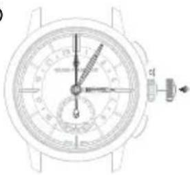 Girard-Perregaux 1966 49525D52A1A1BK6A - Second time zone (local time) - 2