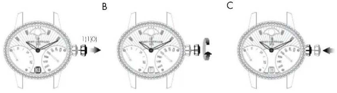 Girard-Perregaux 1966 49525D52A1A1BK6A - Ore e minuti - 2