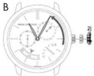 Girard-Perregaux 1966 49525D52A1A1BK6A - Hour and minute - 2