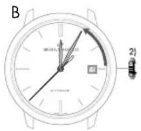 Girard-Perregaux 1966 49525D52A1A1BK6A - Corona a tre posizioni - 4