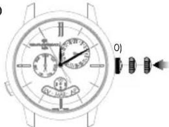 Girard-Perregaux 1966 49525D52A1A1BK6A - 日付針の設定 - 3