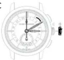 Girard-Perregaux 1966 49525D52A1A1BK6A - Secondo fuso orario (ora locale) - 1