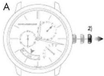 Girard-Perregaux 1966 49525D52A1A1BK6A - Ore e minuti - 1