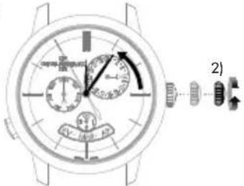 Girard-Perregaux 1966 49525D52A1A1BK6A - Jour de la semaine - 2