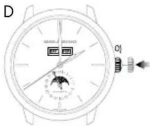 Girard-Perregaux 1966 49525D52A1A1BK6A - 曜日設定 - 2