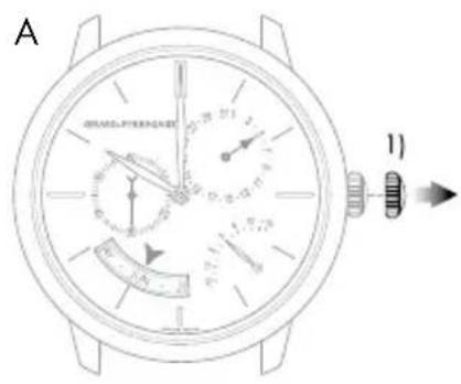 Girard-Perregaux 1966 49525D52A1A1BK6A - Date and month - 1