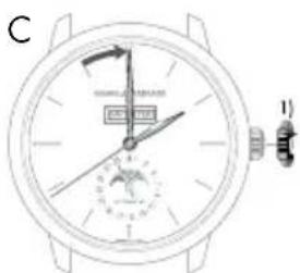 Girard-Perregaux 1966 49525D52A1A1BK6A - Hour and minute - 3