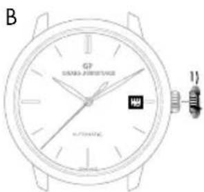 Girard-Perregaux 1966 49525D52A1A1BK6A - Window display date - 1