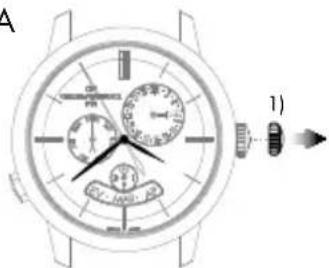 Girard-Perregaux 1966 49525D52A1A1BK6A - Jour de la semaine - 4